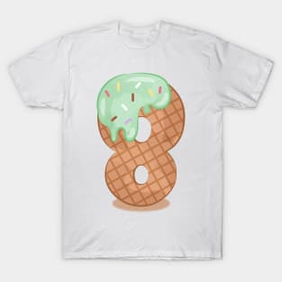 Ice cream number 8 T-Shirt